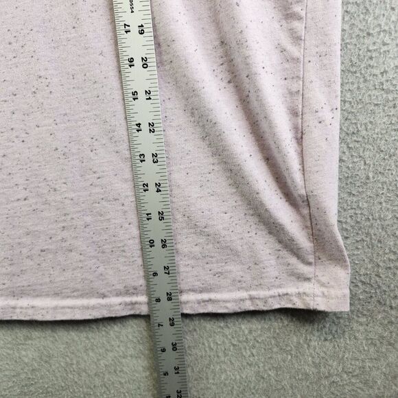 Carhartt Shirt Womens 1X Pink Speckled Pocket Tee Textured Loose Fit Heavy - Picture 6 of 10